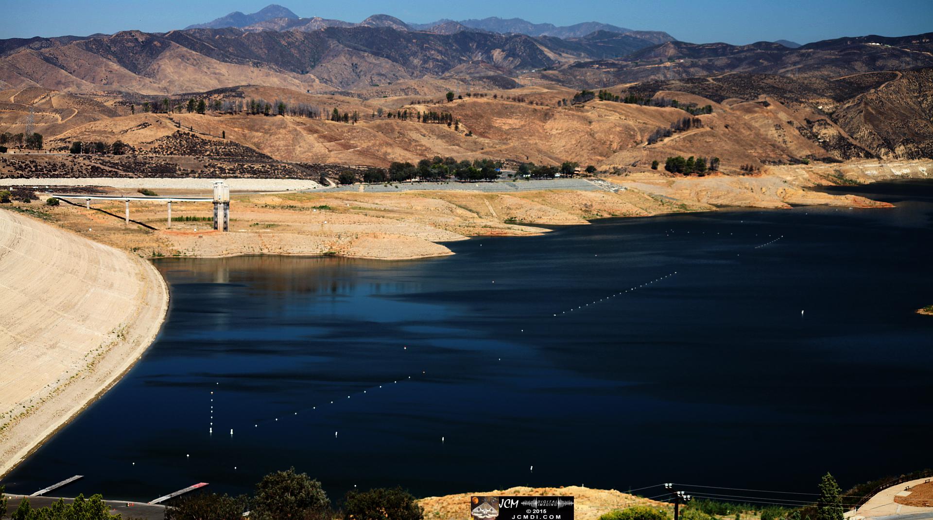Castaic Lake severe drought � low water level update 8-17-2015